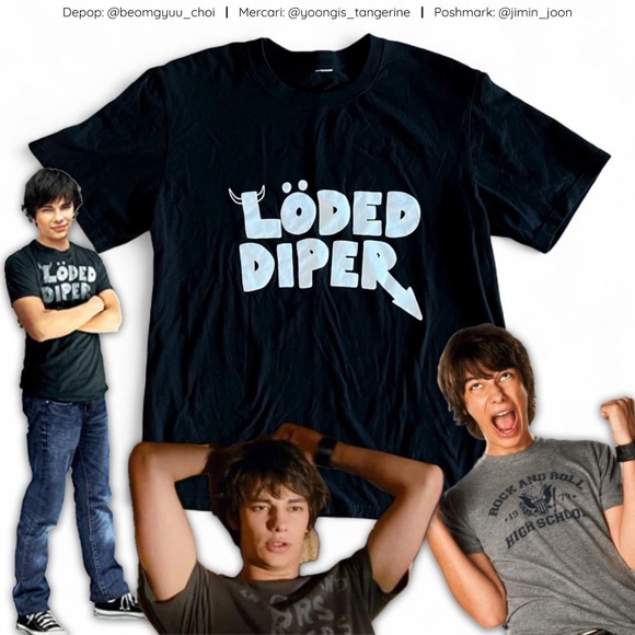 Diary of a wimpy kid Roderick Heffley loded diper unisex shirt! - Picture 1 of 4